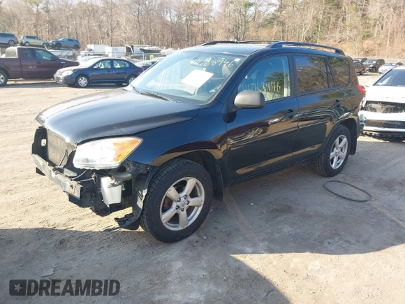 2009 Toyota RAV4 with VIN JTMBF33V29D010826, listed as a IAAI auction lot 41768946 with 160,415 mi miles. Bid and sale history available at carsss.com. Image 2.