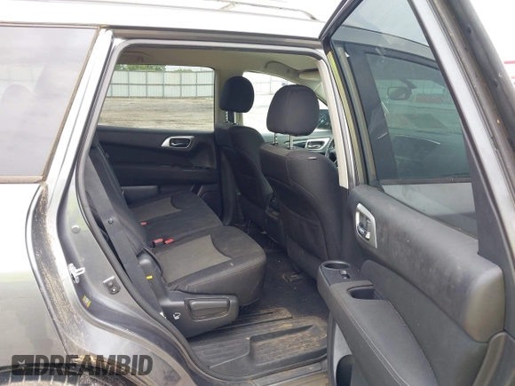 2017 Nissan Pathfinder S with VIN 5N1DR2MN9HC643865, listed as a IAAI auction lot 42212270 with 116,691 mi miles and . Bid and sale history available at DreamBid. Image 8.
