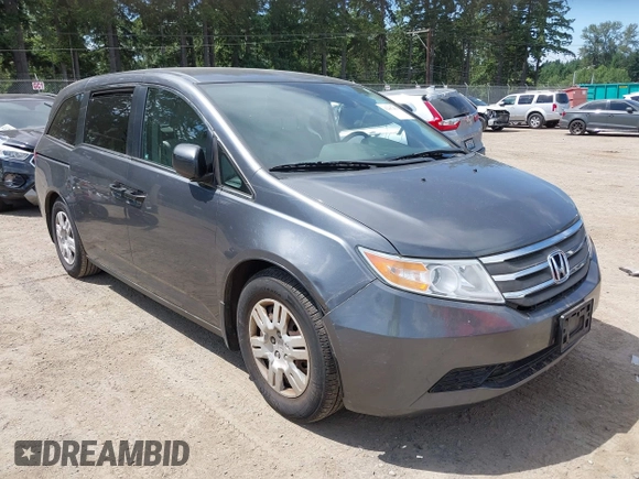 2012 Honda Odyssey LX с VIN 5FNRL5H23CB049703, выставлен на аукционе IAAI как лот 42467459 с пробегом 96 247 миль миль и . История ставок и продаж доступна на DreamBid. Изображение 1.