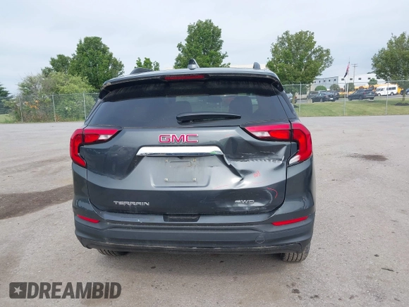 2020 GMC Terrain SLE with VIN 3GKALTEV0LL158495, listed as a IAAI auction lot 42583369 with 30,728 mi miles and . Bid and sale history available at DreamBid. Image 16.