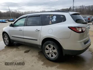 2017 Chevrolet Traverse LS with VIN 1GNKRFED6HJ353661, listed as a Copart auction lot 49621185 with 140,971 mi miles and Clean Title. Bid and sale history available at carsss.com. Image 2.