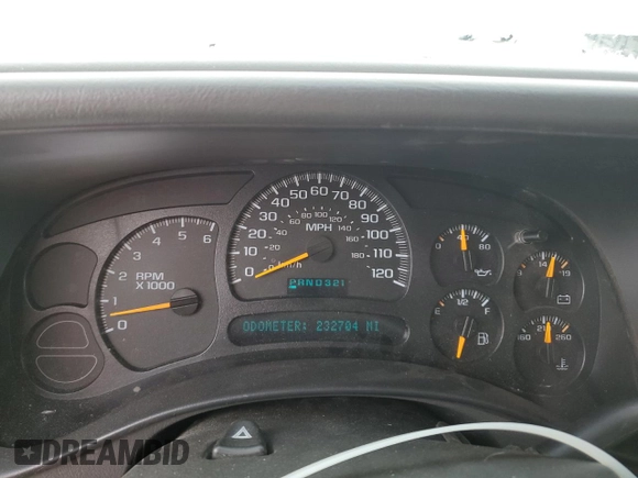 2005 Chevrolet Tahoe LT z VIN 1GNEK13T35R224871, wystawiony jako Copart lot #41382355 z przebiegiem 232 704 mil mil oraz Czysty tytuł • Clean title. Historia ofert i sprzedaży dostępna na DreamBid. Obrazek 9.