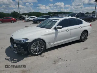 2019 BMW 5 Series 530i z VIN WBAJA5C59KWW41067, wystawiony jako Copart lot #54488765 z przebiegiem 59 578 mil mil oraz Szkoda całkowita • Salvage title. Historia ofert i sprzedaży dostępna na DreamBid. Obrazek 1.