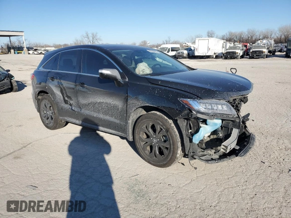 2018 Acura RDX w/Advance Pkg with VIN 5J8TB4H78JL007439, listed as a Copart auction lot 89332835 with 108,998 mi miles and Salvage Title. Bid and sale history available at carsss.com. Image 4.