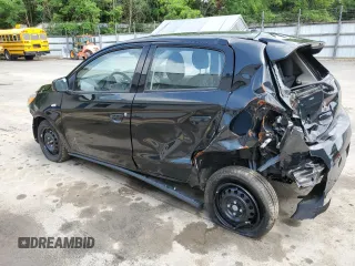 2021 Mitsubishi Mirage ES с VIN ML32AUHJXMH012614, выставлен на аукционе Copart как лот 60284465 с пробегом 8 446 миль миль и Списание • Salvage title. История ставок и продаж доступна на DreamBid. Изображение 2.
