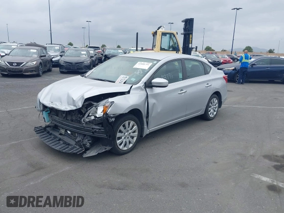 2019 Nissan Sentra SR with VIN 3N1AB7AP7KY452896, listed as a IAAI auction lot 41888791 with 45,606 mi miles and . Bid and sale history available at DreamBid. Image 2.