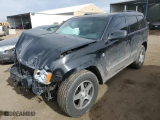 2007 Jeep Grand Cherokee Laredo with VIN 1J8HR48P67C630074, listed as a Copart auction lot 43810525 with 177,521 mi miles and Non Repairable. Bid and sale history available at carsss.com. Image 1.