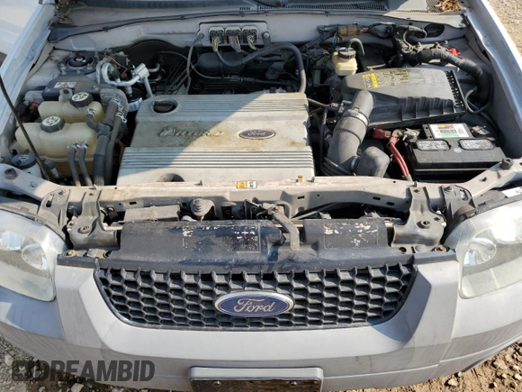 2006 Ford Escape with VIN 1FMYU95H96KD56255, listed as a Copart auction lot 58376545 with 149,542 mi miles and Salvage title. Bid and sale history available at DreamBid. Image 12.