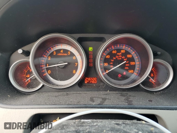 2010 Mazda CX-9 Grand Touring with VIN JM3TB3MA6A0234339, listed as a Copart auction lot 85976804 with 246,500 mi miles and Salvage Title. Bid and sale history available at DreamBid. Image 9.