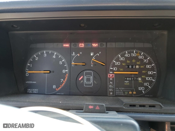 1984 Honda Accord LX with VIN JHMAD7430EC057096, listed as a Copart auction lot 46738955 with 186171 miles and Clean Title. Bid and sale history available at carsss.com. Image 9.