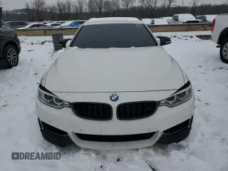 2015 BMW 4 Series 435i xDrive with VIN WBA3R5C58FK372610, listed as a Copart auction lot 43156135 with 107,031 mi miles and Salvage title. Bid and sale history available at DreamBid. Image 5.