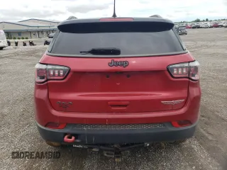 2018 Jeep Compass Trailhawk с VIN 3C4NJDDB3JT343265, выставлен на аукционе Copart как лот 55238275 с пробегом 111 691 миль миль и Списание • Salvage title. История ставок и продаж доступна на DreamBid. Изображение 6.