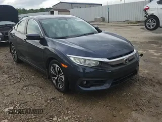 2016 Honda Civic EX-L with VIN 19XFC1F75GE018863, listed as a Copart auction lot 60630535 with 158,806 mi miles and Salvage title. Bid and sale history available at DreamBid. Image 13.