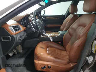 2016 Maserati Ghibli S Q4 z VIN ZAM57RTA4G1168220, wystawiony jako Copart lot #57850955 z przebiegiem 126 378 mil mil oraz Tytuł czysty. Historia ofert i sprzedaży dostępna na DreamBid. Obrazek 7.