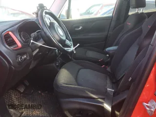 2017 Jeep Renegade Trailhawk with VIN ZACCJBCB1HPG54076, listed as a Copart auction lot 41420795 with 131,371 mi miles and Salvage title. Bid and sale history available at DreamBid. Image 7.