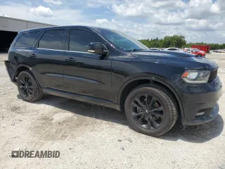 2020 Dodge Durango R/T with VIN 1C4SDJCT4LC188288, listed as a Copart auction lot 58652195 with 86,267 mi miles and Salvage title. Bid and sale history available at DreamBid. Image 4.