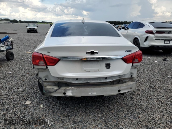 2017 Chevrolet Impala Premier with VIN 2G1145S38H9189360, listed as a Copart auction lot 64002805 with 182,420 mi miles and Salvage title. Bid and sale history available at DreamBid. Image 6.