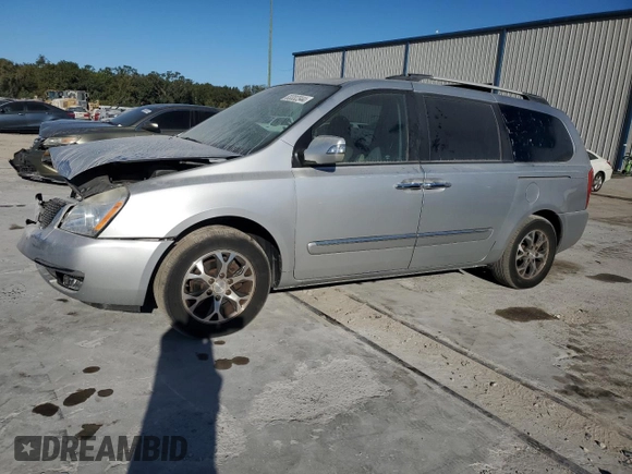 2014 Kia Sedona EX with VIN KNDMH4C70E6540155, listed as a Copart auction lot 83332344 with 74,456 mi miles and Non Repairable. Bid and sale history available at carsss.com. Image 1.
