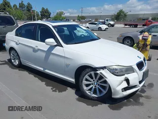 2011 BMW 3 Series 328i with VIN WBAPH5C52BA442302, listed as a IAAI auction lot 42120871 with 96,254 mi miles and . Bid and sale history available at carsss.com. Image 1.