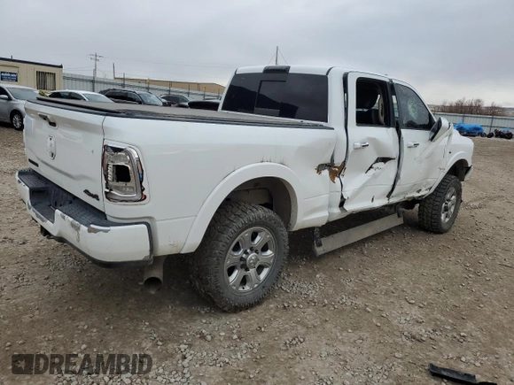 2020 Ram 2500 Laramie with VIN 3C6UR5FL0LG188337, listed as a Copart auction lot 87709065 with 50,463 mi miles and Clean Title. Bid and sale history available at carsss.com. Image 3.