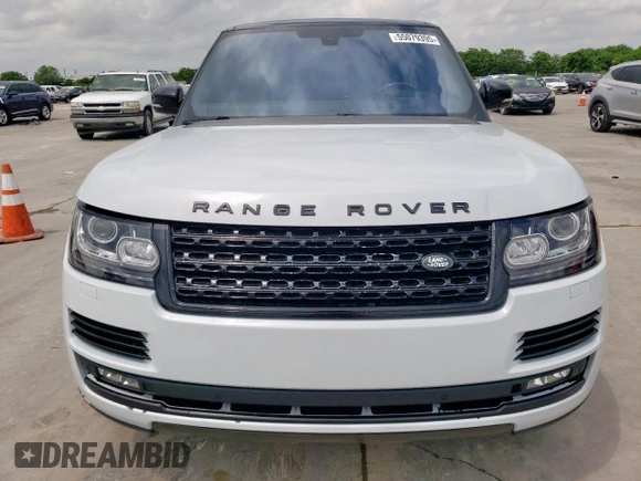 2016 Land Rover Range Rover HSE with VIN SALGS2KF4GA259951, listed as a Copart auction lot 55079395 with 126,560 mi miles and Clean title. Bid and sale history available at DreamBid. Image 5.