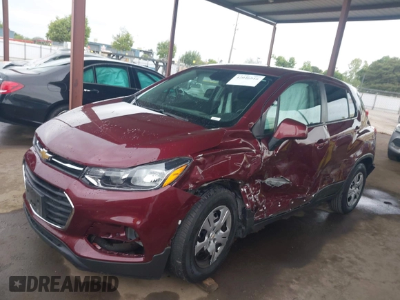 2017 Chevrolet Trax LS with VIN 3GNCJKSB9HL273738, listed as a IAAI auction lot 42046916 with 65,654 mi miles. Bid and sale history available at carsss.com. Image 17.