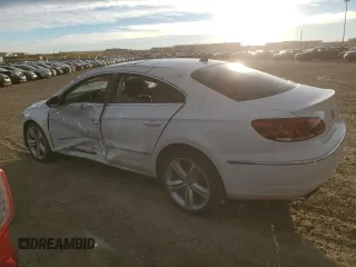 2015 Volkswagen CC Lux with VIN WVWRN7AN7FE801127, listed as a Copart auction lot 75331424 with 97,777 mi miles and Salvage Title. Bid and sale history available at carsss.com. Image 2.
