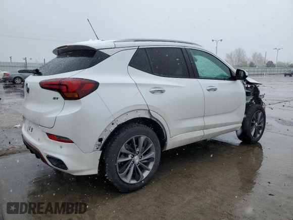 2020 Buick Encore GX Select with VIN KL4MMESL2LB095786, listed as a Copart auction lot 53663965 with 46,508 mi miles and Salvage title. Bid and sale history available at DreamBid. Image 3.
