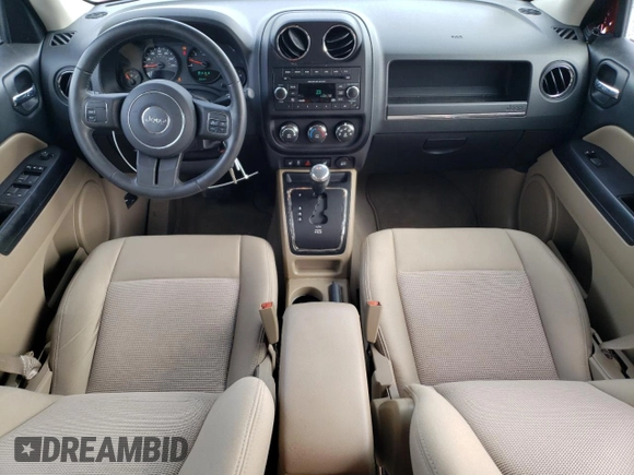 2012 Jeep Patriot Latitude with VIN 1C4NJRFB8CD604117, listed as a Copart auction lot 53499215 with 36,989 mi miles and Clean Title. Bid and sale history available at carsss.com. Image 8.