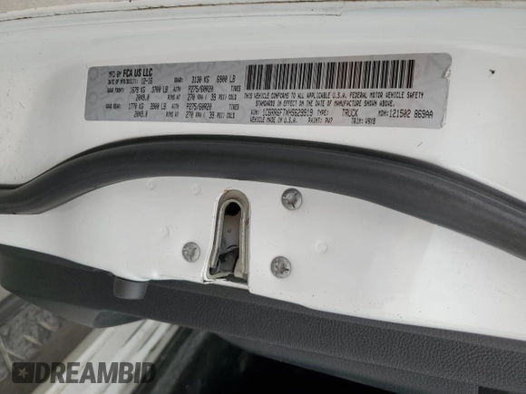 2017 Ram 1500 Express z VIN 1C6RR6FTXHS629919, wystawiony jako Copart lot #44630755 z przebiegiem 152 770 mil mil oraz Szkoda całkowita • Salvage title. Historia ofert i sprzedaży dostępna na DreamBid. Obrazek 12.