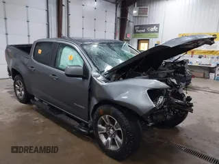 2019 Chevrolet Colorado 4WD Z71 z VIN 1GCGTDEN3K1116212, wystawiony jako IAAI lot #42124713 z przebiegiem Nie podano mil oraz . Historia ofert i sprzedaży dostępna na DreamBid. Obrazek 1.