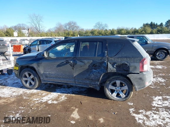 2017 Jeep Compass Latitude with VIN 1C4NJDEB5HD165566, listed as a IAAI auction lot 41290480 with 107,267 mi miles and . Bid and sale history available at DreamBid. Image 14.