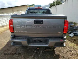 2021 Chevrolet Colorado 4WD Work Truck with VIN 1GCHTBENXM1200040, listed as a Copart auction lot 43619954 with 35,569 mi miles and Non Repairable. Bid and sale history available at carsss.com. Image 6.