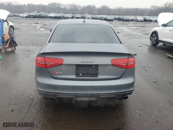 2014 Audi S4 Prestige with VIN WAUKGAFL4EA083149, listed as a Copart auction lot 47082395 with 131,983 mi miles and Salvage Title. Bid and sale history available at carsss.com. Image 6.
