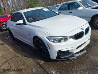 2015 BMW M4 with VIN WBS3U9C53FP967711, listed as a IAAI auction lot 41004251 with 59,959 mi miles. Bid and sale history available at carsss.com. Image 1.