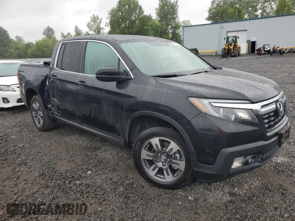 2017 Honda Ridgeline RTL with VIN 5FPYK3F51HB012972, listed as a Copart auction lot 58789565 with 135,725 mi miles and Salvage title. Bid and sale history available at DreamBid. Image 4.