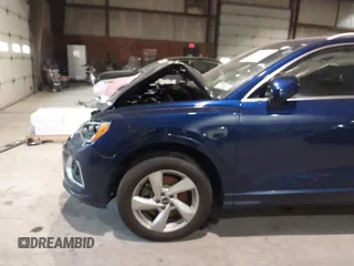 2022 Audi Q3 Premium with VIN WA1AUCF37N1031236, listed as a IAAI auction lot 41453286 with 27,427 mi miles. Bid and sale history available at carsss.com. Image 16.