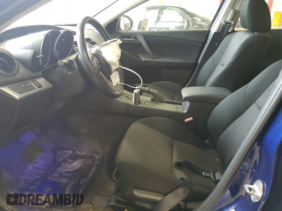 2013 Mazda 3 i Touring with VIN JM1BL1V74D1806760, listed as a Copart auction lot 52550655 with 134,383 mi miles and Clean Title. Bid and sale history available at DreamBid. Image 7.