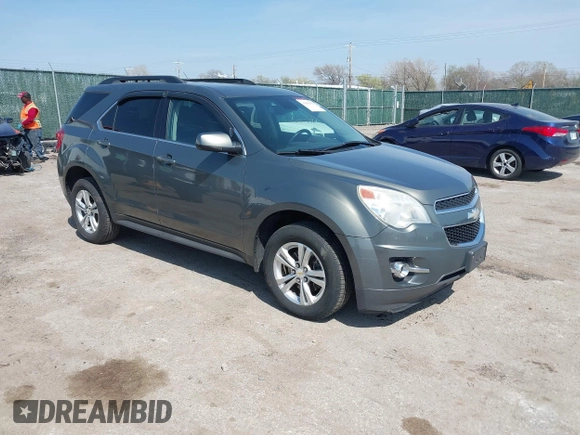 2012 Chevrolet Equinox LT w/2LT with VIN 2GNFLNEK5C6383882, listed as a IAAI auction lot 41901552 with 180,495 mi miles. Bid and sale history available at carsss.com. Image 1.
