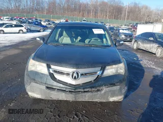 2007 Acura MDX with VIN 2HNYD282X7H542375, listed as a IAAI auction lot 41394948 with 189,364 mi miles. Bid and sale history available at carsss.com. Image 12.