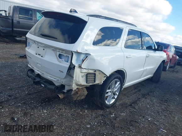 2023 Dodge Durango R/T Plus with VIN 1C4SDHCT5PC553205, listed as a IAAI auction lot 41740140 with 63,083 mi miles and . Bid and sale history available at DreamBid. Image 4.