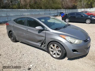 2013 Hyundai Elantra GLS with VIN 5NPDH4AE1DH297221, listed as a Copart auction lot 48700445 with 121,720 mi miles and Salvage Title. Bid and sale history available at carsss.com. Image 4.