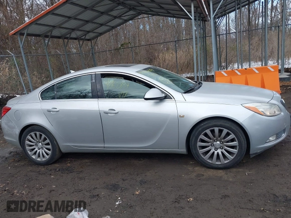 2011 Buick Regal CXL RL2 with VIN W04GP5EC4B1008636, listed as a IAAI auction lot 41362854 with 93,109 mi miles. Bid and sale history available at carsss.com. Image 13.