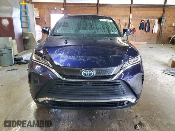 2023 Toyota Venza LE with VIN JTEAAAAH9PJ119838, listed as a Copart auction lot 55573965 with 25,470 mi miles and Salvage Title. Bid and sale history available at DreamBid. Image 5.
