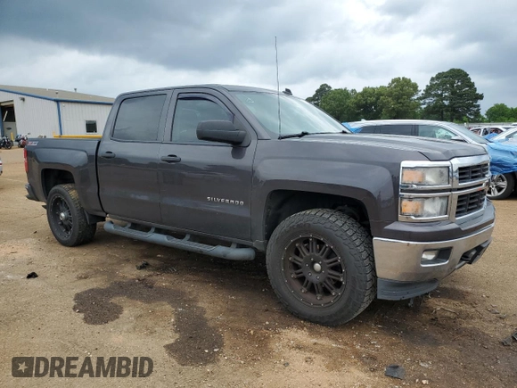 2014 Chevrolet Silverado 1500 LT with VIN 3GCUKREC6EG240496, listed as a Copart auction lot 54252085 with 185,003 mi miles and Salvage Title. Bid and sale history available at DreamBid. Image 4.