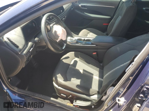 2020 Hyundai Sonata SEL z VIN 5NPEF4JAXLH052763, wystawiony jako Copart lot #50245785 z przebiegiem 76 505 mil mil oraz Tytuł czysty. Historia ofert i sprzedaży dostępna na DreamBid. Obrazek 7.