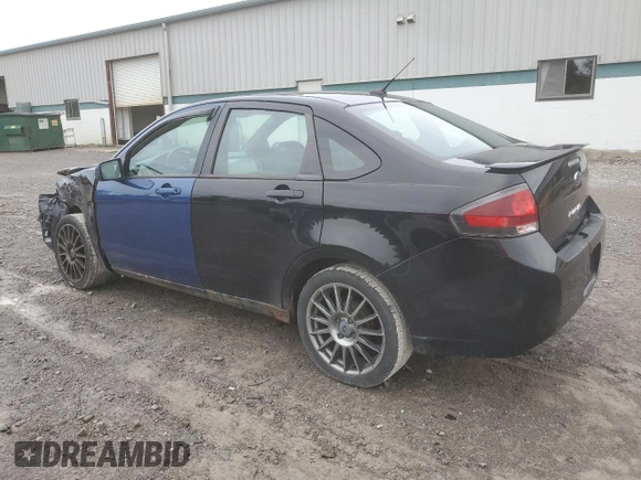 2011 Ford Focus SES with VIN 1FAHP3GN5BW186626, listed as a Copart auction lot 72846074 with Not Provided miles and Salvage Title. Bid and sale history available at carsss.com. Image 2.
