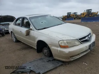 2003 Acura TL Type S with VIN 19UUA56893A061016, listed as a Copart auction lot 44974765 with 0 mi miles and Salvage Title. Bid and sale history available at carsss.com. Image 4.