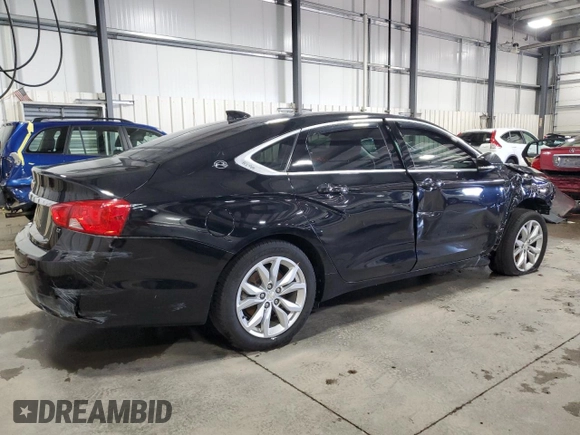 2018 Chevrolet Impala LT with VIN 1G1105S37JU112354, listed as a Copart auction lot 52123495 with 109,132 mi miles and Salvage Title. Bid and sale history available at DreamBid. Image 3.