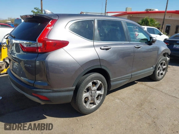 2019 Honda CR-V EX-L with VIN 7FARW2H84KE028937, listed as a IAAI auction lot 41859167 with 75,710 mi miles. Bid and sale history available at carsss.com. Image 4.